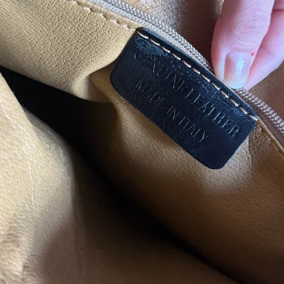 Genuine Leather Made in Italy Messenger Bag